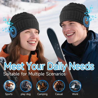 Bluetooth Beanie Hat with Microphone