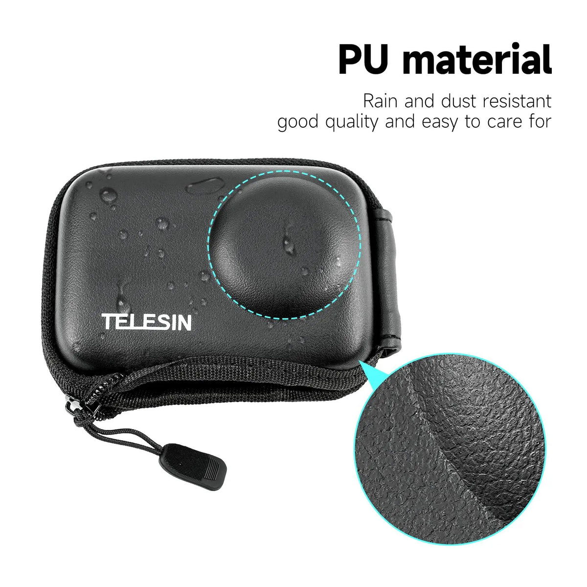 Portable Zipper Camera Case